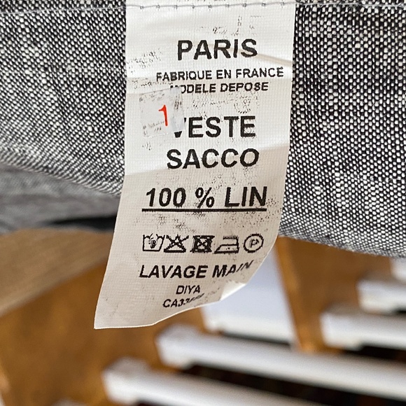 French linen jacket by Eva Tralala - Picture 6 of 12